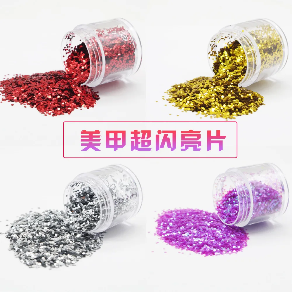 

1pc new Hexagonal bucket nail art decorative glass gemstone rhinestone series retro effect DIY charm nail accessories