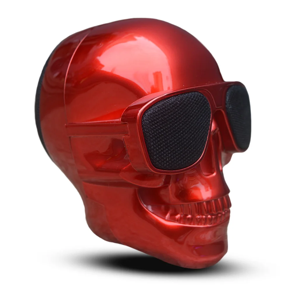 Новый мини AeroSkull беспроводной Bluetooth динамик портативный в форме черепа мобильный