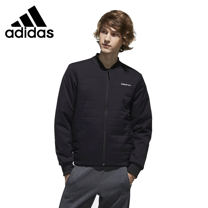 Новое поступление Adidas neo м PAD JKT куртка с хлопковой подкладкой, двухсторонняя одежда Для мужчин куртка спортивная одежда