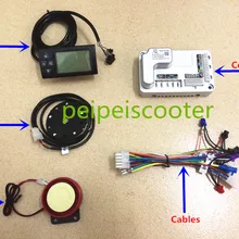 30A бесщеточный контроллер двигателя постоянного тока ebike конверсионный комплект с дисплеем и PAS diy-01