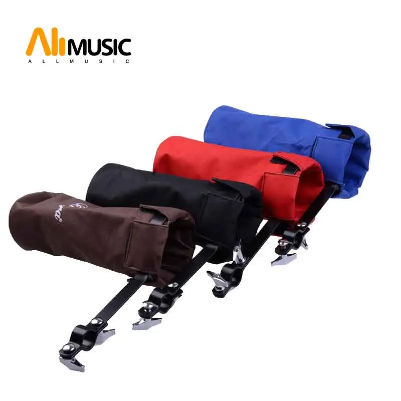 

Multi Color Drum Stick Holders with Adjustable Solid Metal Hoop Mounting Drumsticks Bag Case