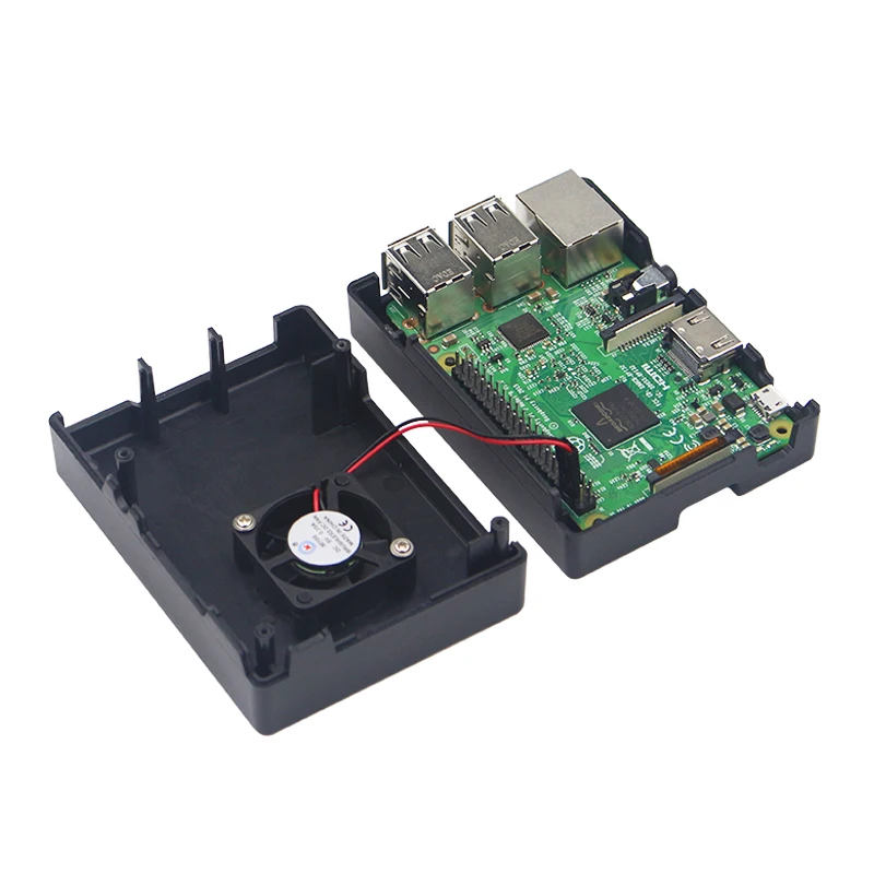 Новейшая модель Raspberry Pi 3 B + чехол пластиковый корпус из АБС пластика охлаждающий