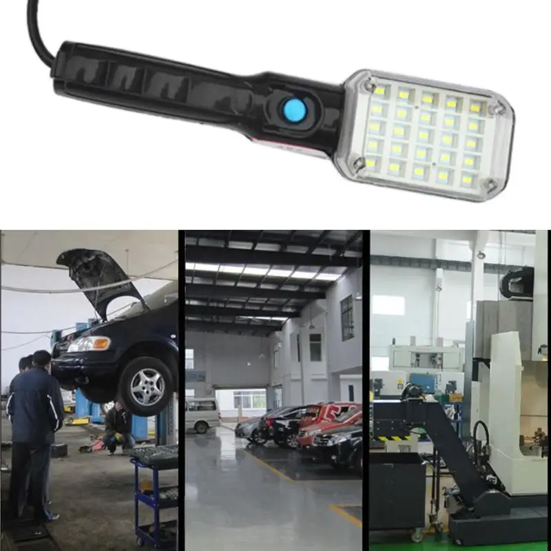 AC 220V Arbeitslicht Handgehalten Magnetisch LED Auto Inspektionslampe ABS Teile 