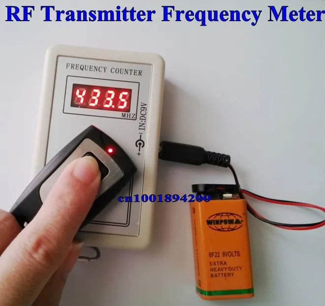 frequency indicator detector cymometer frequency meter scanner