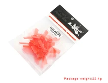 10 pares de KINGKONG 1935 hélice 2 pulgadas CW CCW 3-Hoja accesorios para Q90 90GT FPV Drone
