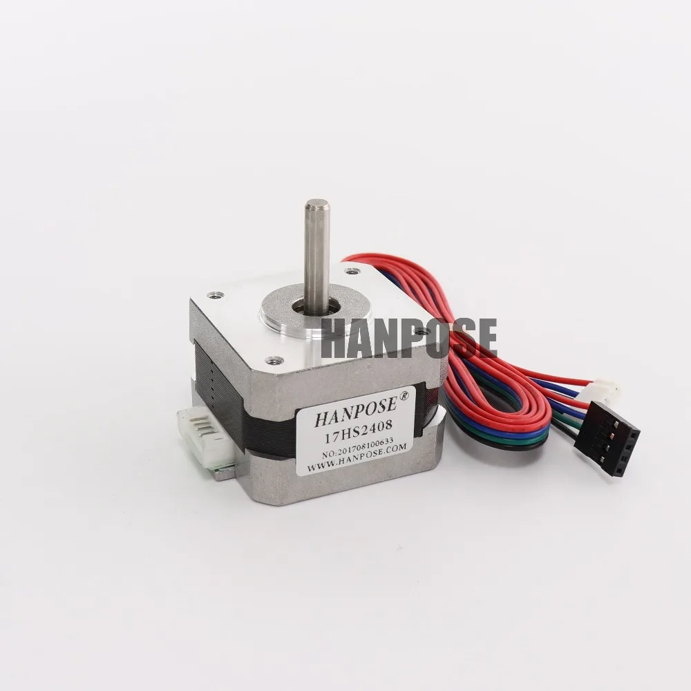 1 قطع 17HS2408 4-الرصاص نيما 17 محرك متدرج 42 موتور 42 BYGH 0.6A CE CNC الليزر و 3D طابعة