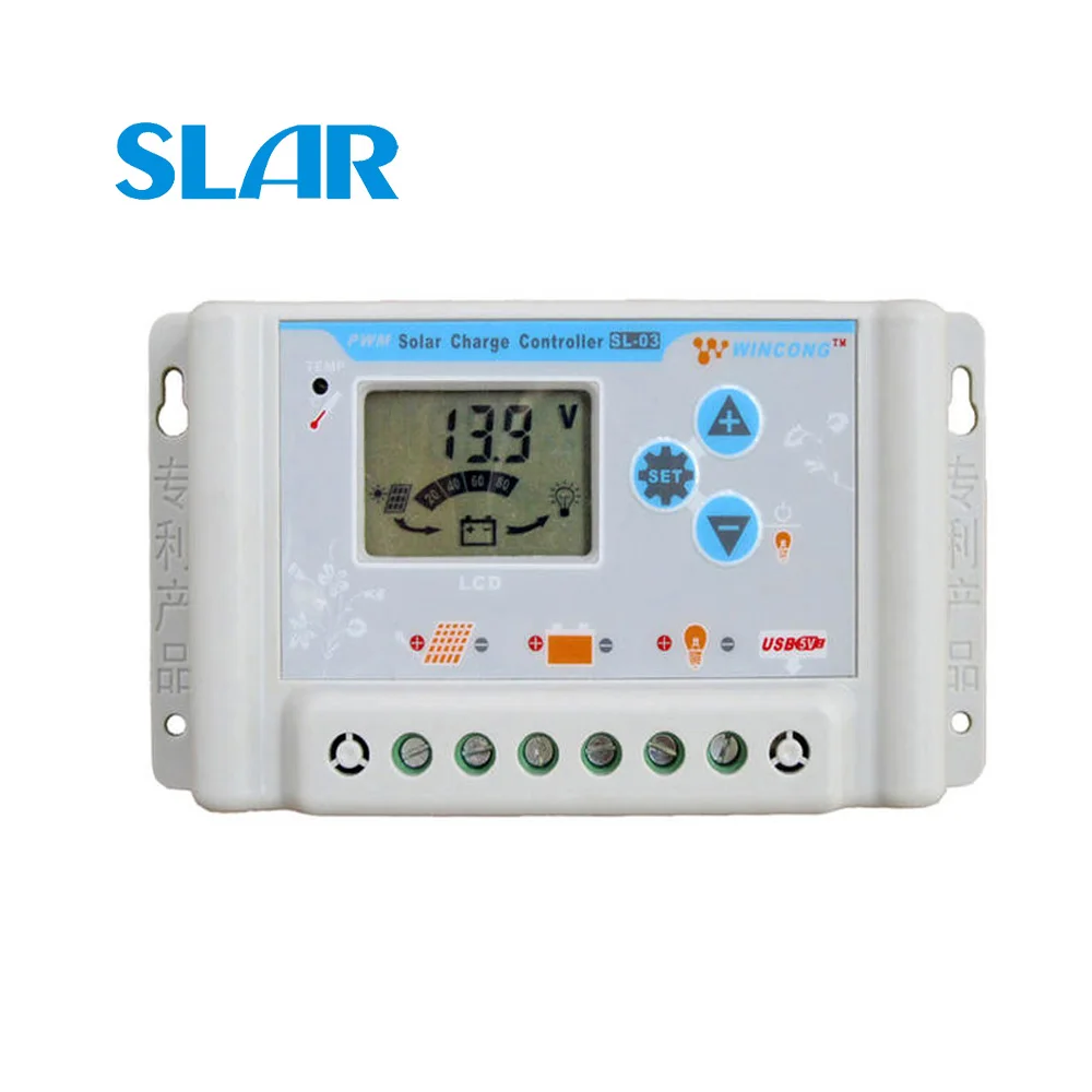 Solar Charge Controllers 10/30a 36v 48v 60v Li Liion Nimh Lifepo4