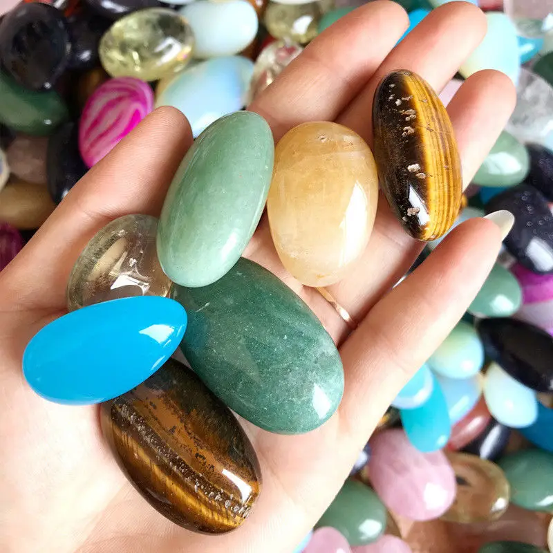 Wholesale 100g Mix Large Lucky Natural Gemstone Play Energy Stone