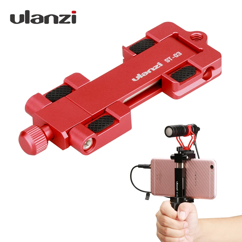 Ulanzi ST 03 крепление штатива для телефона зажим держатель смартфона адаптер с