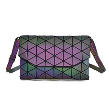 

Hot Sale Luminous Geometric Women Handbags Clutch Female Purses Small Shoulder Crossbody Bag Women Messenger Bag