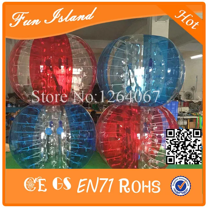 Надувной мяч с супер пузырьками бумпербол футбольный 5 шт. + 1 насос бесплатная