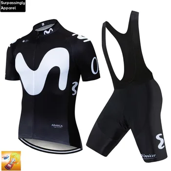 

2019 Pro TEAM Black Custom Cycling Jersey Big M 16D Gel Bike Shorts Set Ropa Ciclismo Bicycling Maillot Culotte Bicycle Clothing