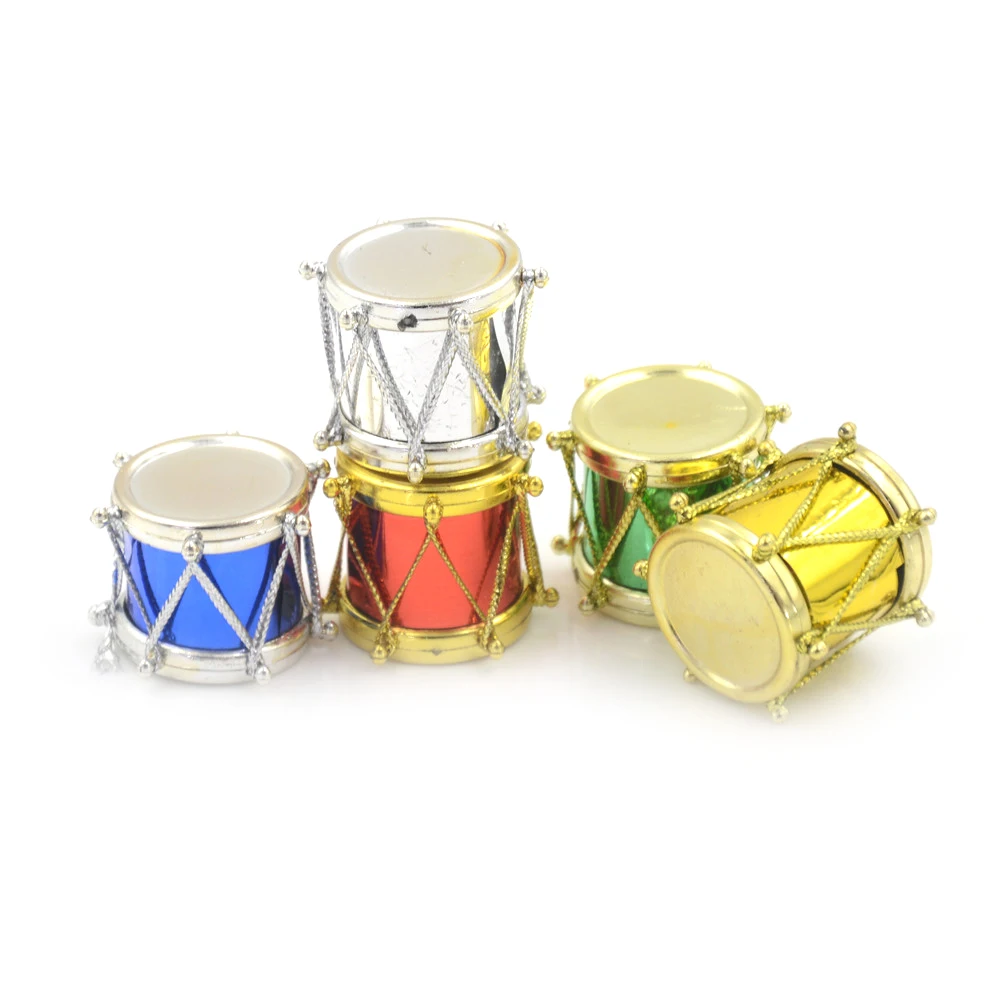 

Mini Drum Dollhouse Decor Toys Doll Instrument Drum Musical Toy For Girl Dollhouse Decor Birthday Gift Children Kids Gift
