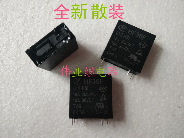 5 шт./лот HF36F 12-HSL Новый реле JZC-36F | Обустройство дома