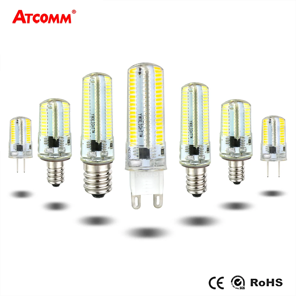 

Dimmable LED Mini Corn Bulb G4 G8 G9 E11 E12 E14 E17 Ampoule LED Diode Chandelier Spotlight High Lumen No Flicker 3000K 6000K