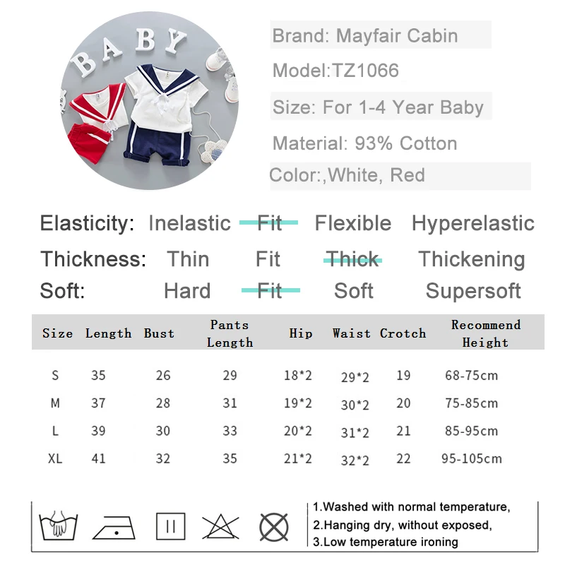 Коллекция года, комплекты одежды для маленьких мальчиков комплект одежды моряка для маленьких девочек и мальчиков, хлопковые топы, футболка+ шорты комплект одежды из 2 предметов, костюм комплекты одежды для мальчиков