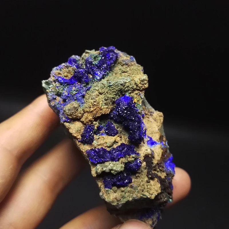 164g NATURAL Stones and Minerals quartz crystals Rock AZURITE SPECIMEN