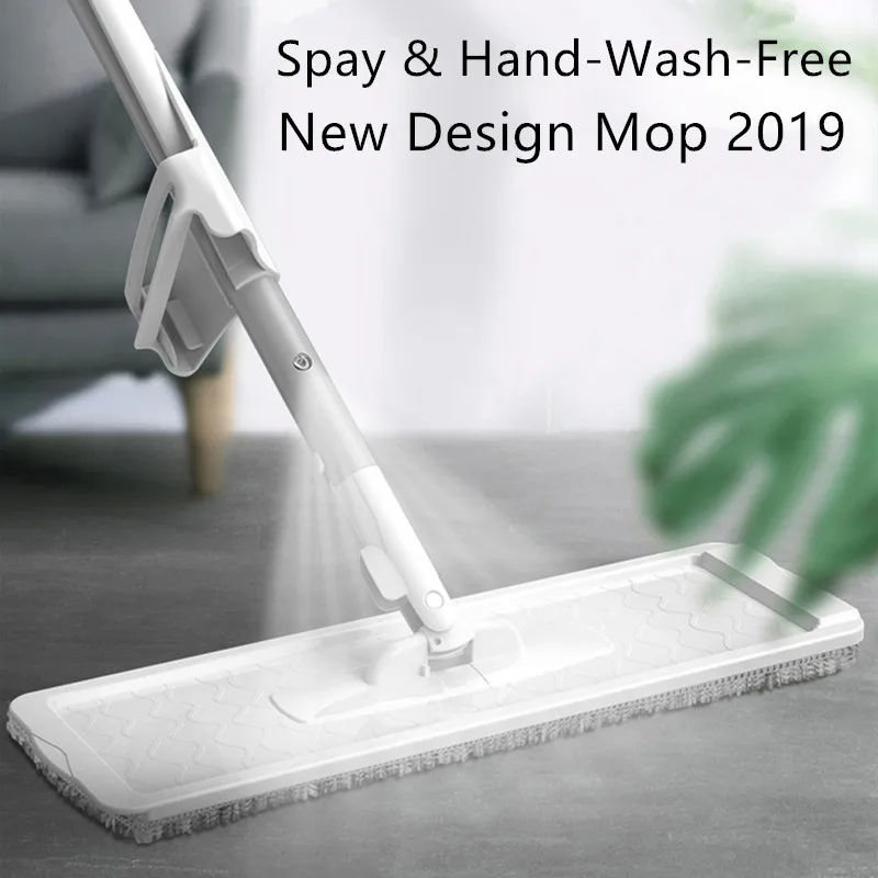

Deerma Same Design (Not Deerma Brand) New design Water Spray & Squeeze Free Mop Microfibre Cloth Replacable Good Price 2019
