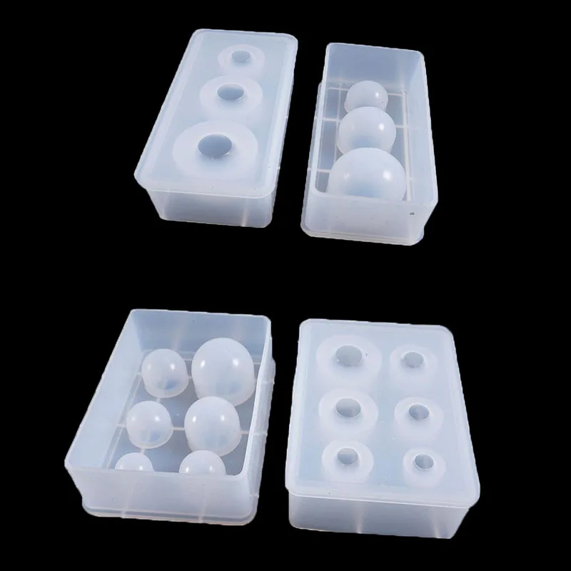 

1PC Different Sizes Universe Ball Shape Type Epoxy Resin Molds for Jewelry Pendant Silicone Jewelry Tools