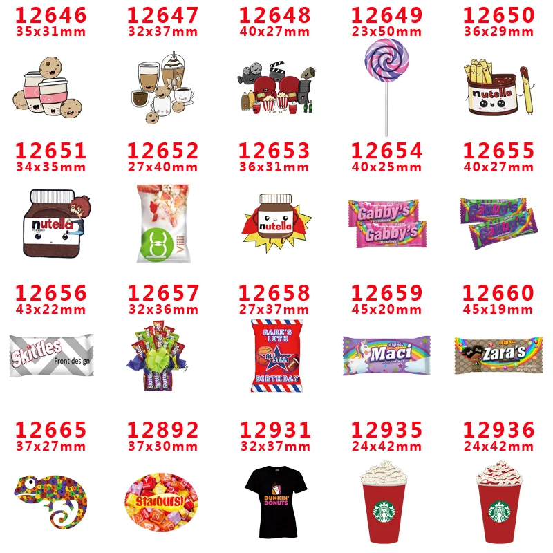 

DIY Craft Supplies cartoon character flat back planar resins 30 pieces. PR-12646-12936