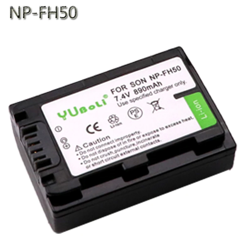 NP FH50 NP FH50 NPFH50 camera Battery For Sony FH70 FH100 A230 A330 ...