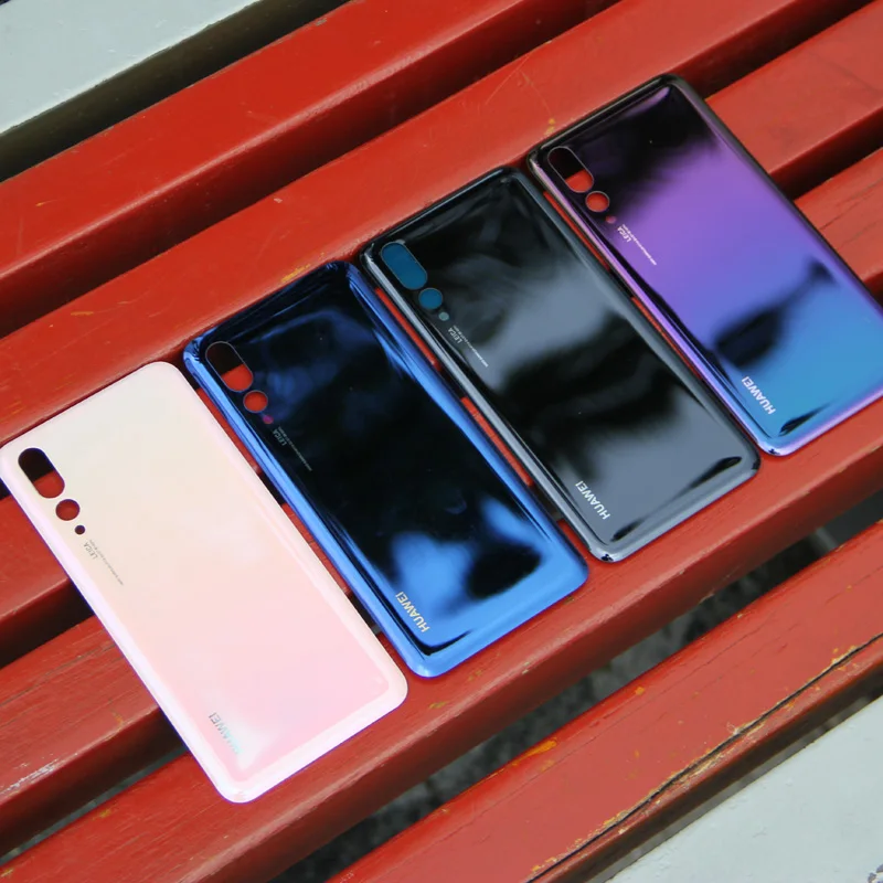 Чехол для задней батареи huawei для huawei P20 Pro, чехол для задней панели со стеклом