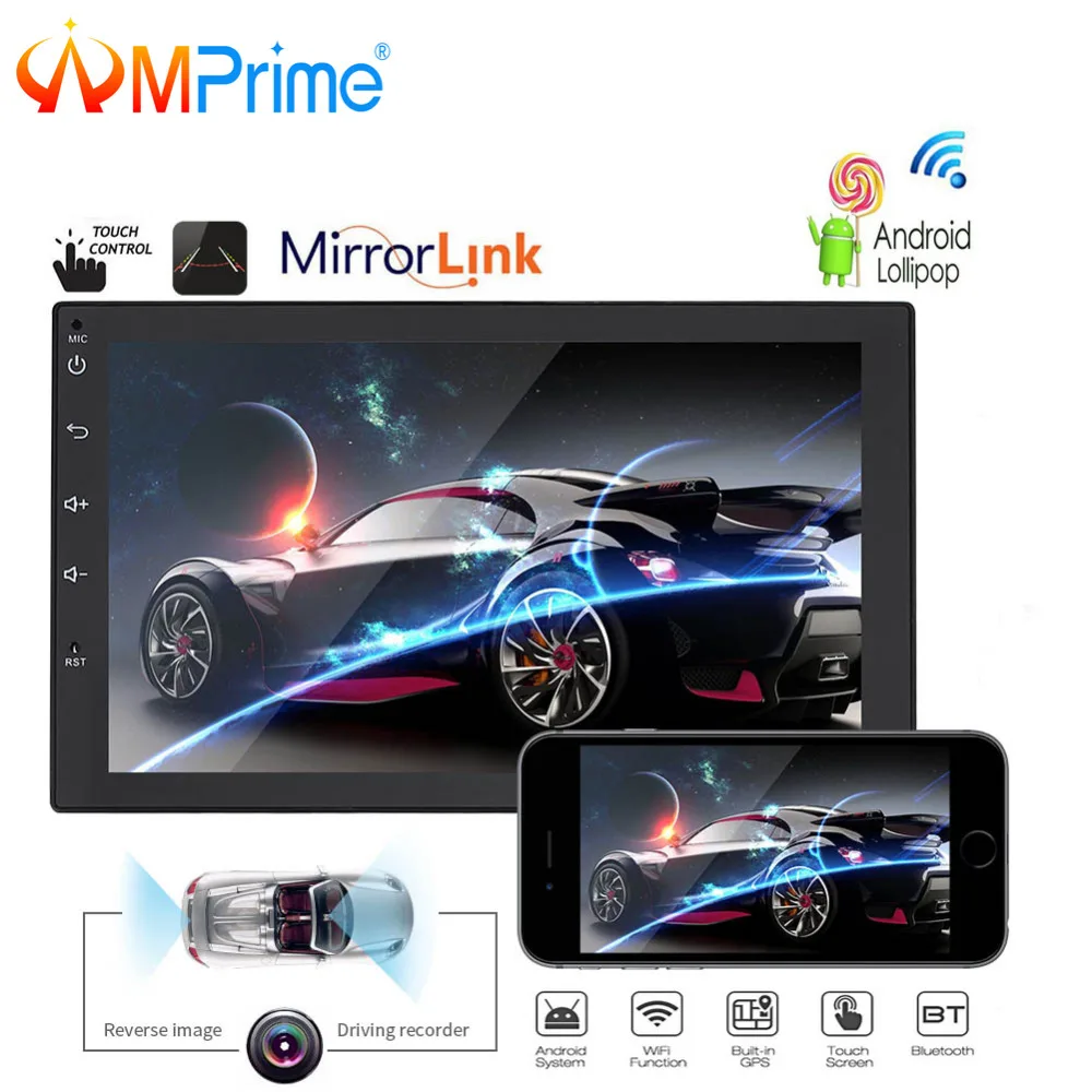 Sale AMPrime Android Car Radio 2 Din GPS Navigation Autoradio 7" 2Din Car Multimedia Player USB Mirrorlink Auto Stereo Support DVR BT 0 Sale AMPrime Android Car Radio 2 Din GPS Navigation Autoradio 7" 2Din Car Multimedia Player USB Mirrorlink Auto Stereo Support DVR BT 0