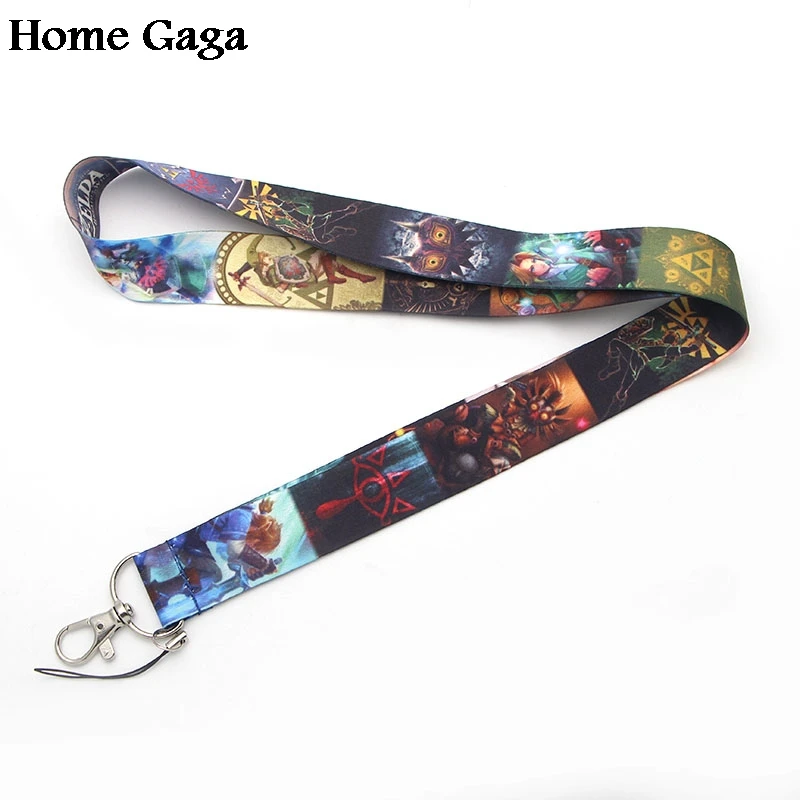 

D0312 Homegaga The cartoon Key Lanyard for keys ID Phone USB Badge Holders Phone Neck Straps webbing