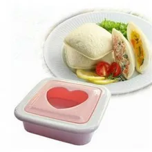 1 шт., сэндвич-форма в форме сердца, изготовление хлебных тостов, форма для тостов, резак для сэндвичей, инструмент для бутербродов, ок 0424