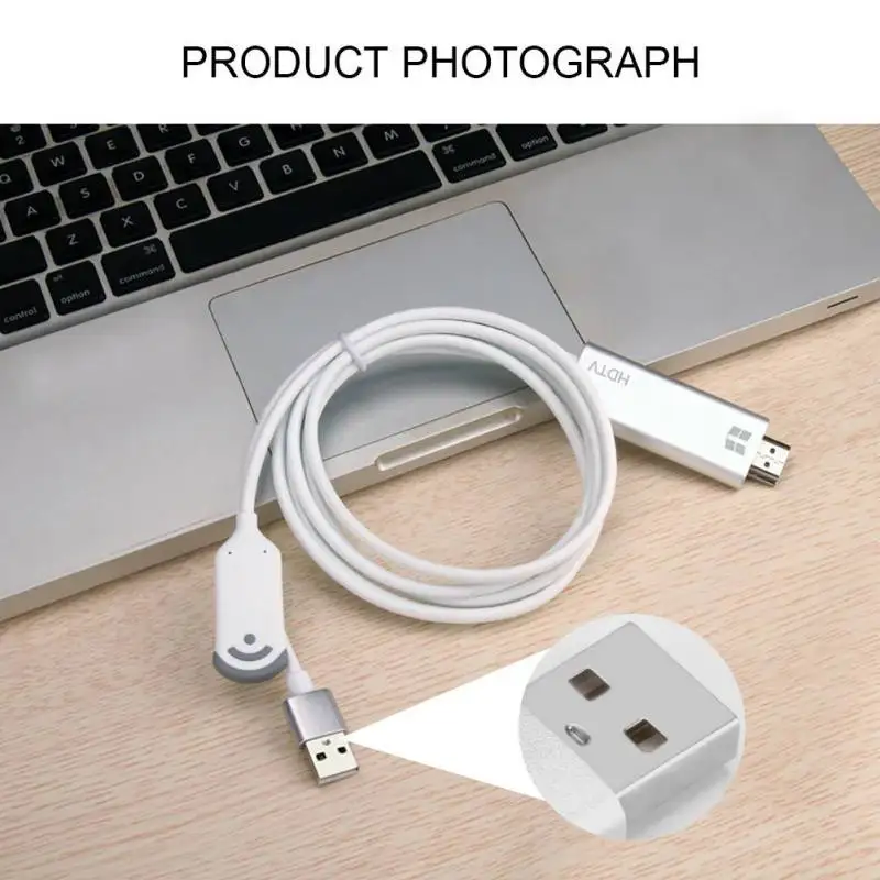 Wireless Receiver 2.4G HDMI HDTV Converter Adapter 1080P MHL HDMI Cable for iPhone Android USB to WIFI Transmitter HDMI Cable