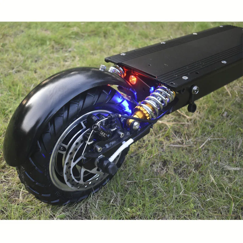 ZAPCOOL 52V2400W двойной мотор электрический скутер взрослых 10 дюймов складной заменить