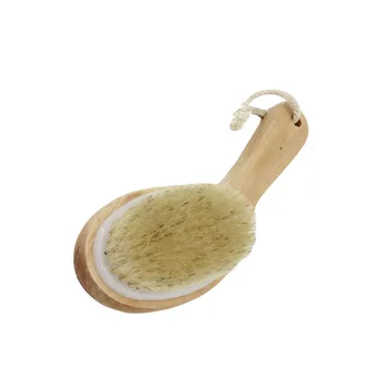 

Wooden Handle Body Boar Bristle Convenient Fashionable Practical Massage Brush