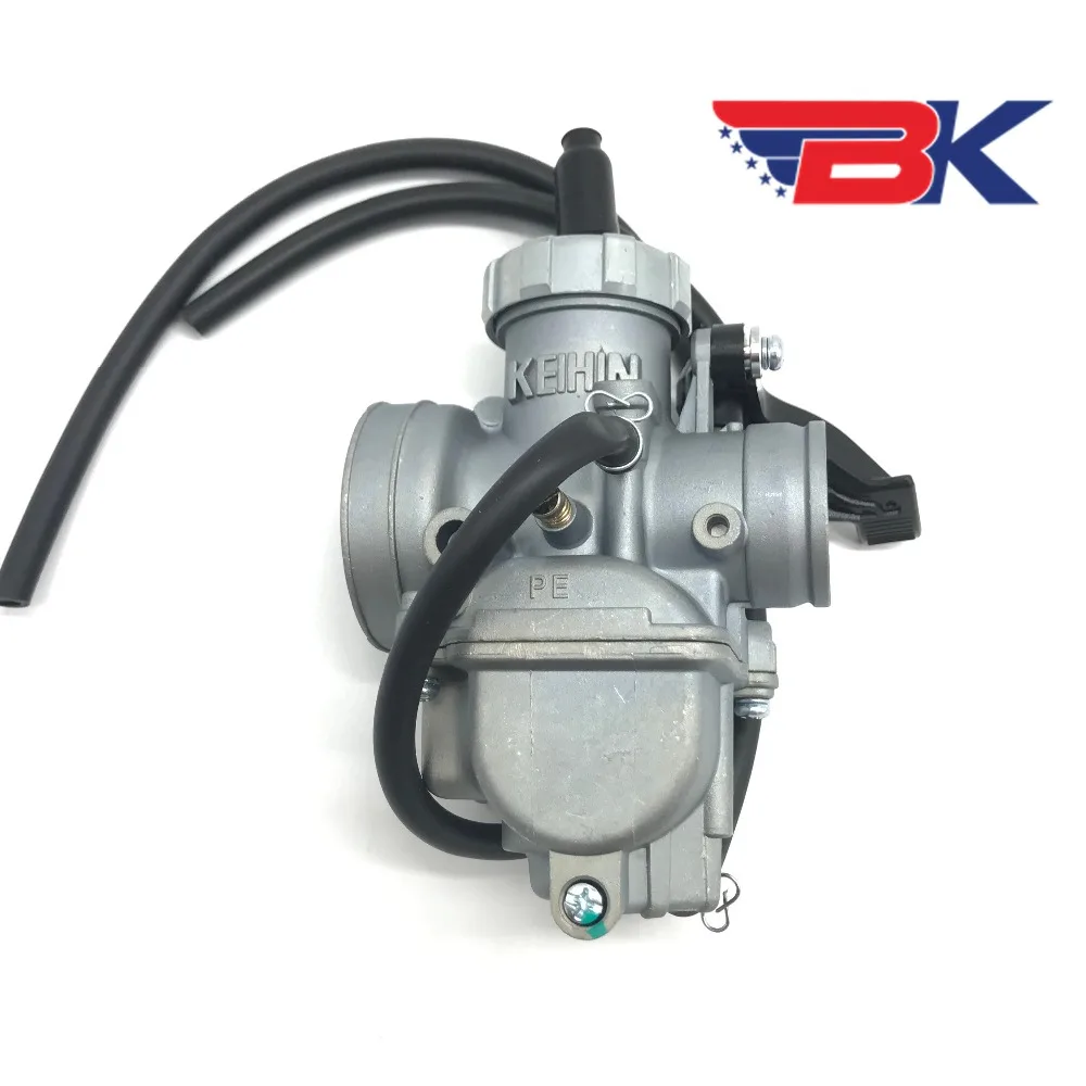 Keihin PE24 карбюраторы для мотоциклов 24 мм Carby гоночный карбюратор 90cc 110cc 125cc Пит Байк