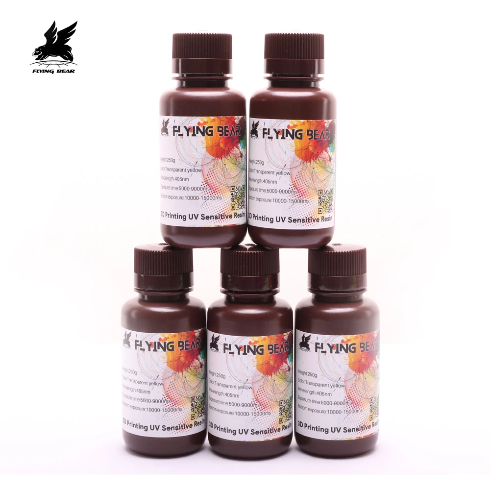 

High and quality Cheap 4pcs 405NM Resin DLP Printer Resin SLA 3D Printer Resin