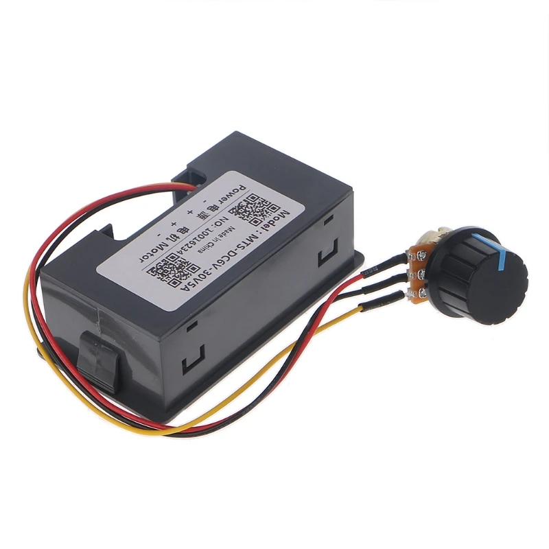 

DC 6-30V 12V 24V 15A Max PWM Motor Speed Controller With Digital Display High Quality