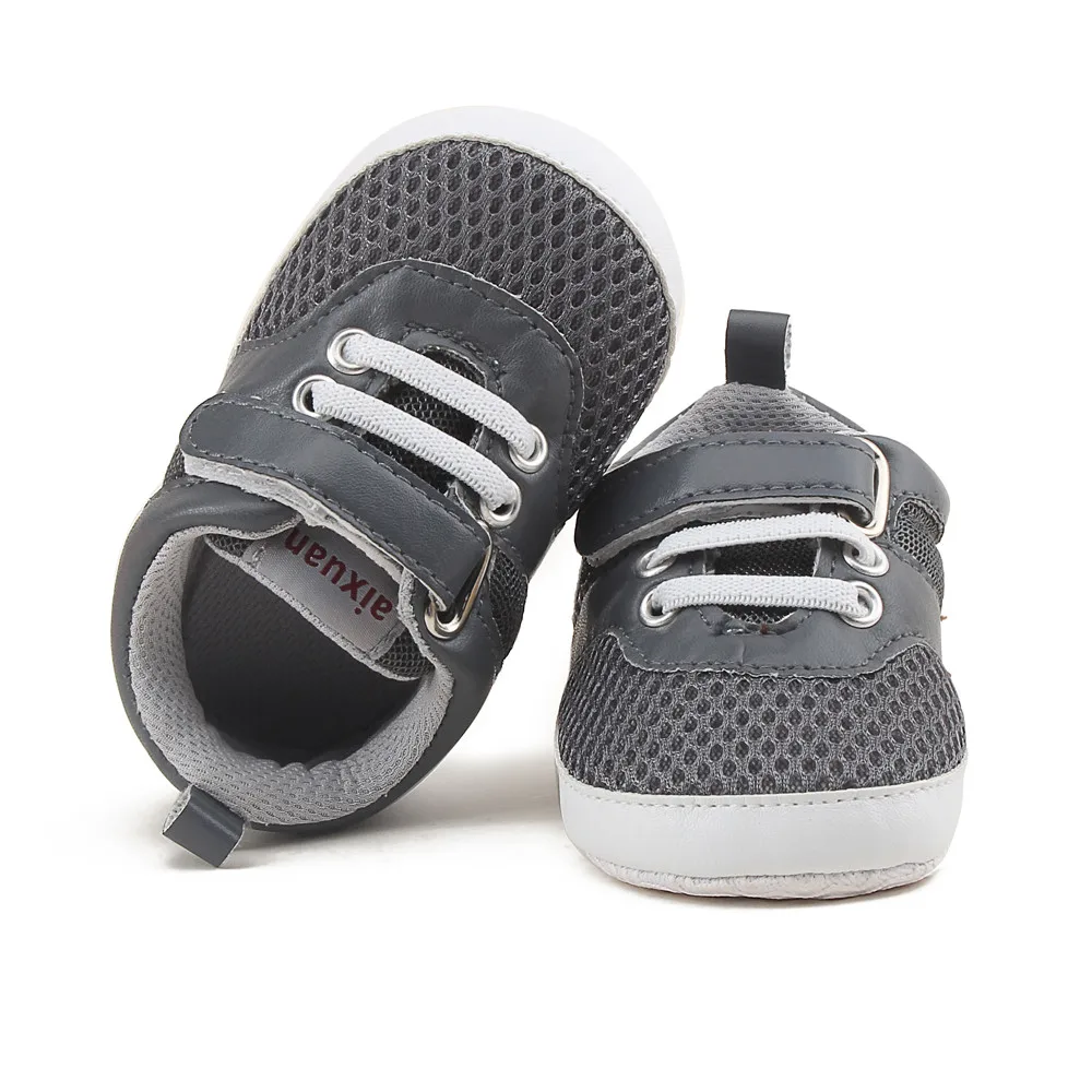 MUQGEW/Летняя сетчатая обувь для маленьких мальчиков и девочек от 0 до 18 месяцев; спортивные кроссовки с мягкой подошвой для маленьких мальчиков и девочек