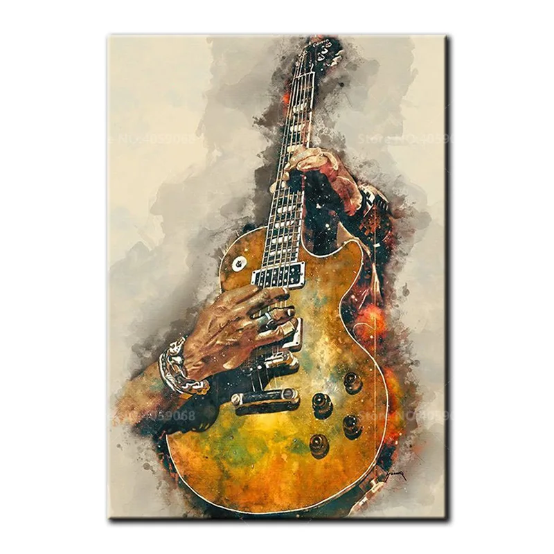 

Full Square/Round drill 5D Diamond Painting DIY diamond embroidery guitar player Diamond mosaic Home Decor Gift H0403