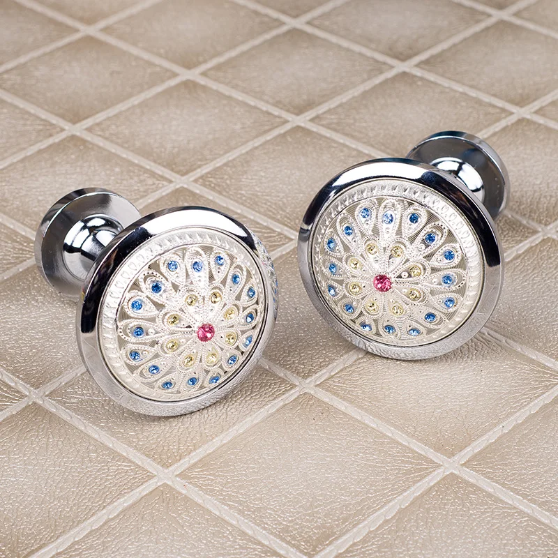 

1pc Luxury Crystal Wall Hooks Silver Clothes Hanger Wall Decor / Cottage Chic Curtain French Country Hat Coat Hangers