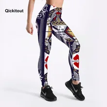 Qickitout леггинсы Горячая Мода Цифровой принт «Галактика» молочного размера плюс Supernova распродажа королева леггинсы с сердечками для женщин размера плюс