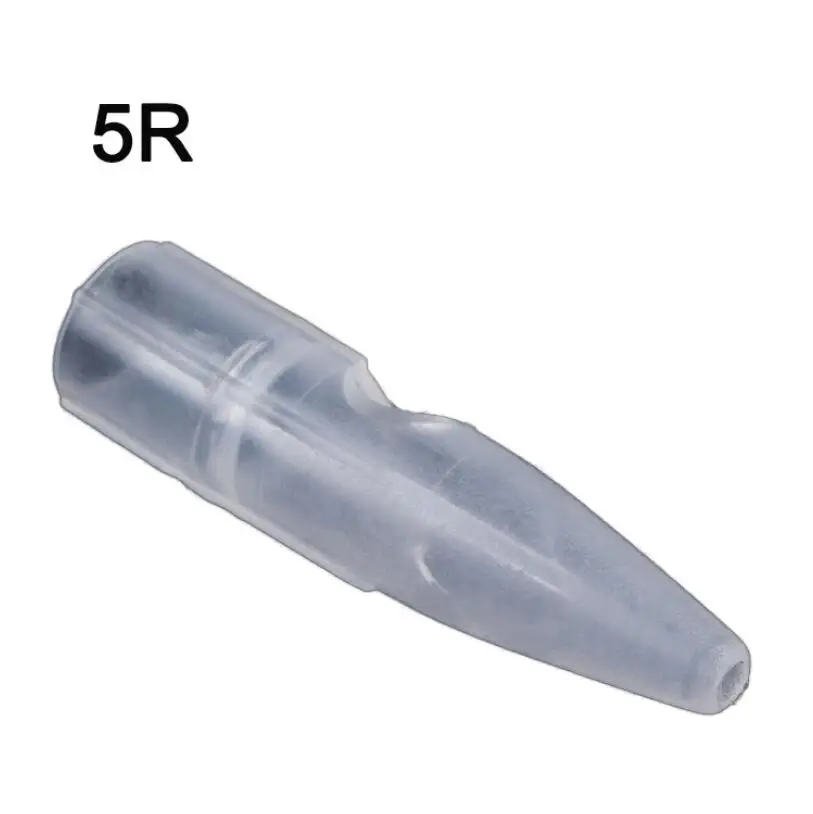 

50Pcs 5R 7R Tattoo Caps Needle Tips For Permanent Makeup BioTouch Drangon/Mosaic/Merlin Eyebrow Eyeliner Lip Machine