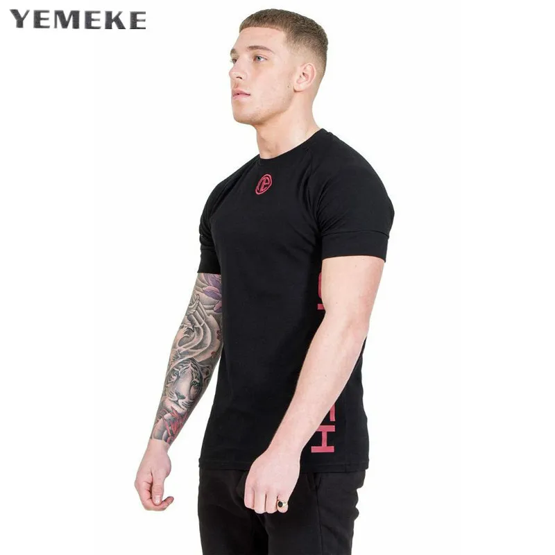 Футболка мужская компрессионная с коротким рукавом принтом|sleeve for men|mens compression