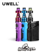 UWELL IRONFIST Kit 5-200W 2ml/5ml Tank Atomizer 18650 Battery or USB Charge Electronic Cigarette Kits (Without battery) UWELL IRONFIST Kit 5-200W 2ml/5ml Tank Atomizer 18650 Battery or USB Charge Electronic Cigarette Kits (Without battery)