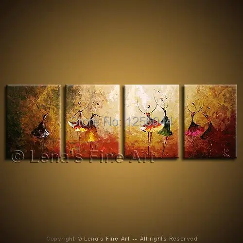 wholesale 100 handmade oil painting modern wall art beauty living room