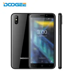 Оригинал Doogee X50 3g разблокированный с двумя sim-картами 18:9 5 дюймов смартфон Android 8,1 Oreo 4 ядра 1 ГБ Оперативная память 8 ГБ Встроенная память