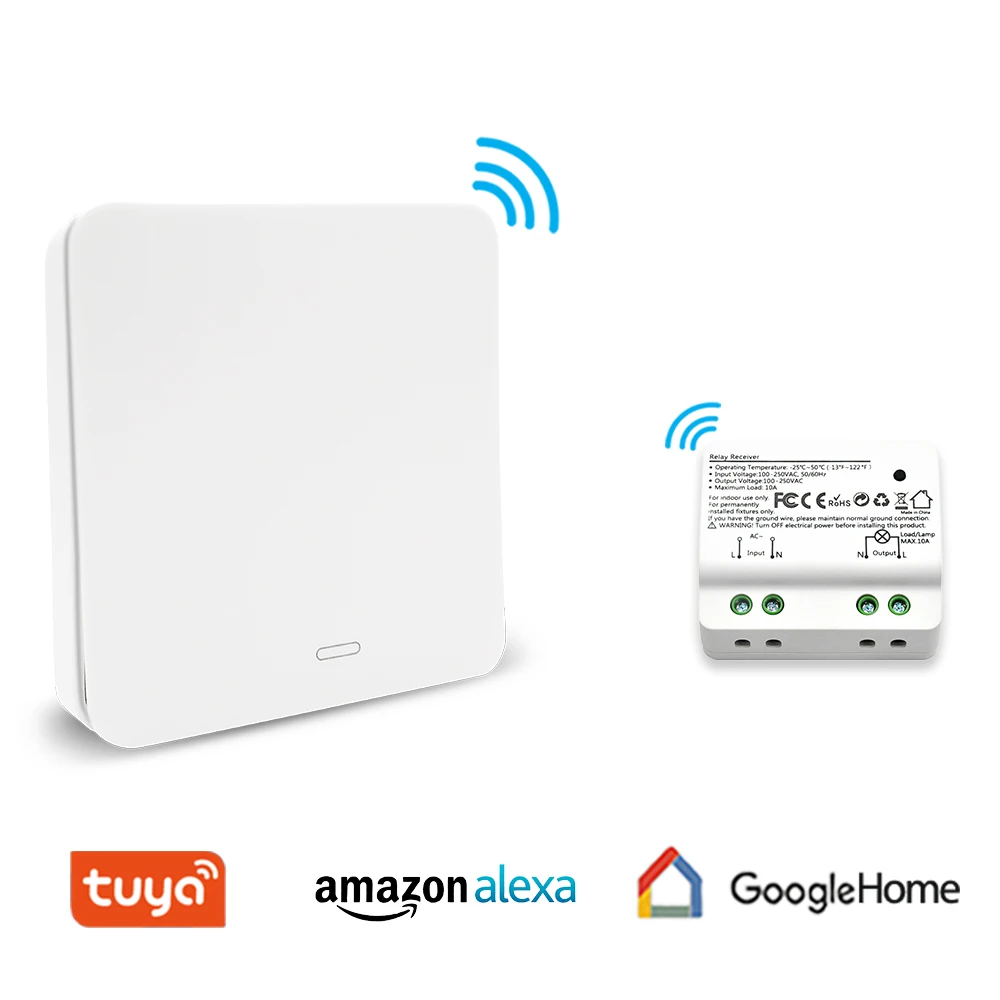 Tuya Smart Life WiFi Switch with RF Kinetic Self Powered ...