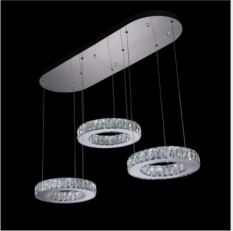 Newly LED Crystal Pendant Lights For Living Room luminaria teto cristal Ceiling Lamps For Home Decoration Free shipping