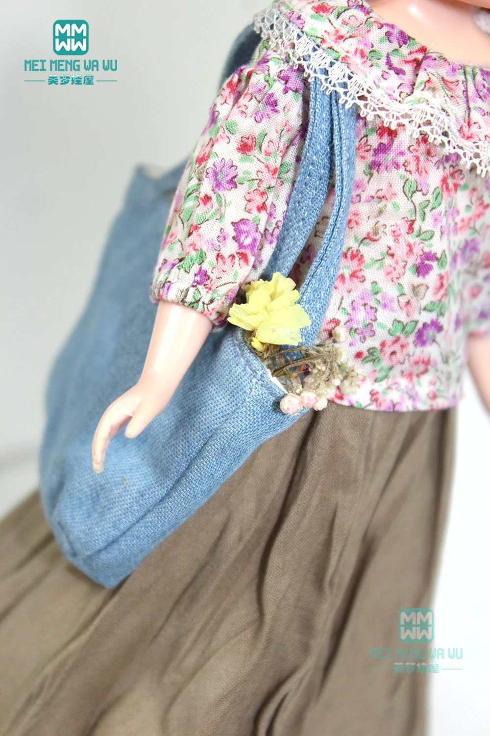 1 шт. Blyth одежда мода сломанный цветок рубашка, Повседневное платье для Blyth Azone 1/6 аксессуары для кукол