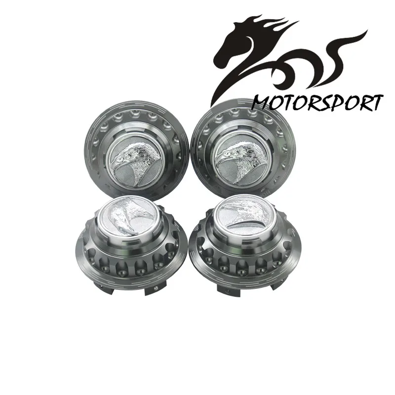 Aluminum Eagle logo WHEEL HUB CENTER HUB CAPS COVER FIT FOR HONDA Civic