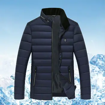 

Mens Winter Parkas Jackets Mens Fashion Casual Slim Thick Cotton Jacket Coats High Quelity Outdoor Windproof Warm Jackets 4XL