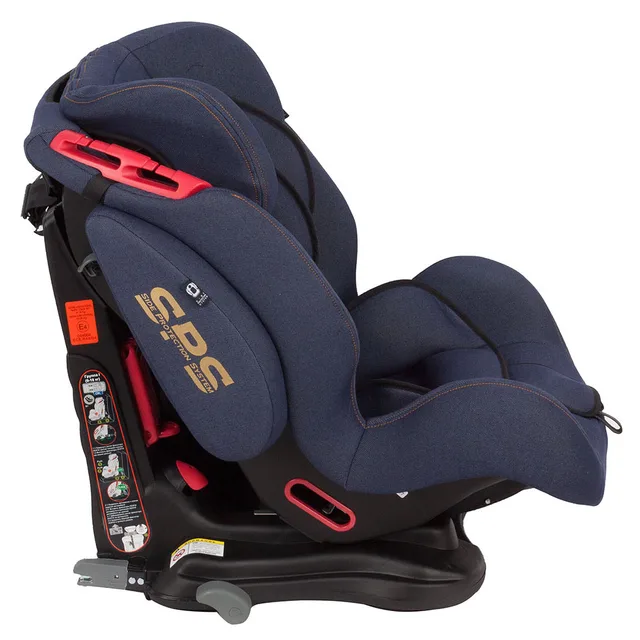 Автокресло Capella S12310, 9-36 кг JEANS, ISOFIX, SPS, группа 1-2-3